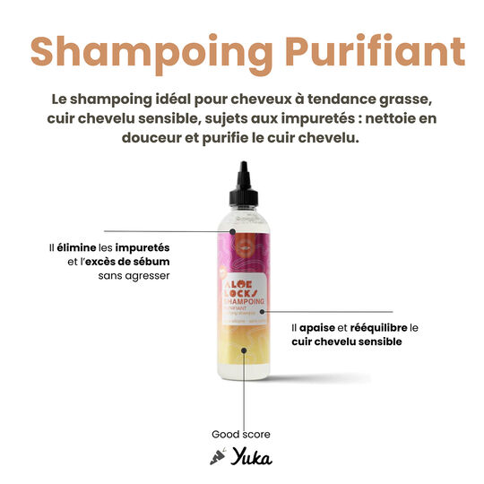 Shampooing purifiant Aloe Locks