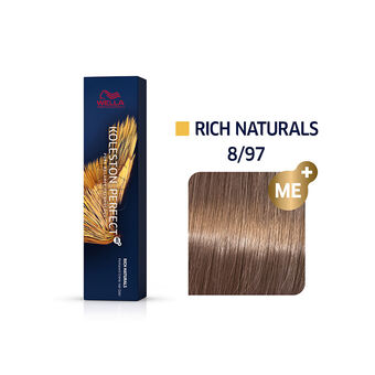 Coloration permanente Koleston Perfect Me+ 8/97 blond clair fumé