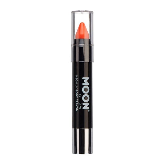 Crayon néon corps et visage Moon Glow orange
