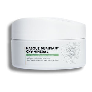 Masque oxy-minéral soin visage purifiant,  Masque oxy-minéral soin visage purifiant