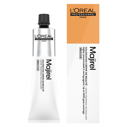Coloration crème de beauté Majirel 6.34 blond foncé doré cuivré