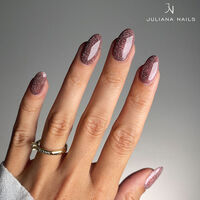 Vernis semi-permanent Gel Lack glitter drawings