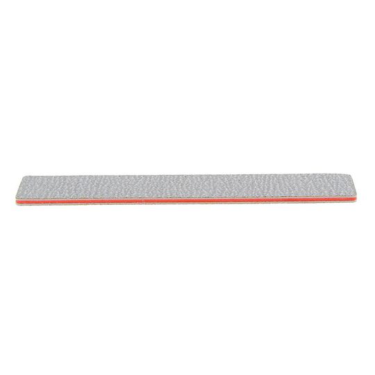 Lime rectangulaire zebra pour ongles artificiels 100/100 : Grain moyen dur