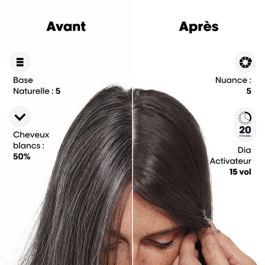 Coloration ton sur ton Dia Color 9.1 blond tr&egrave;s clair cendr&eacute;