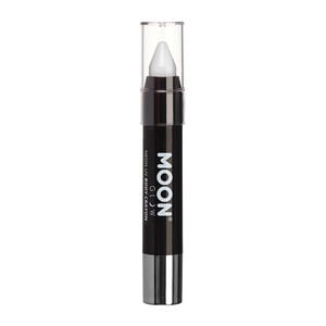 Crayon n&eacute;on corps et visage Moon Glow blanc