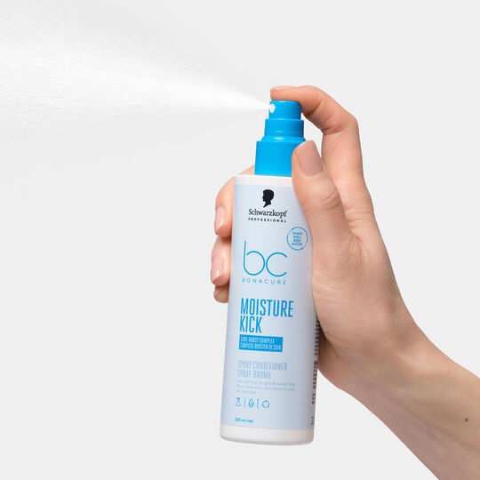 Spray-baume hydratant cheveux normaux &agrave; secs BC Moisture Kick 200 ml