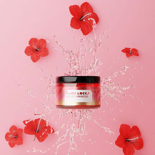 Gel&eacute;e hibiscus Aloe Locks