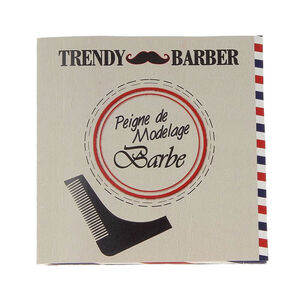 Peigne de modelage barbe,  Peigne de modelage barbe