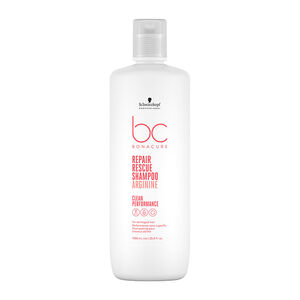 Shampooing pour cheveux abîmés BC Repair Rescue 1000ml,  Shampooing pour cheveux abîmés BC Repair Rescue 1000ml