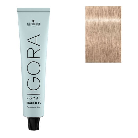 Coloration permanente Igora Royal 12-19 sp&eacute;cial blonde cendr&eacute; violet