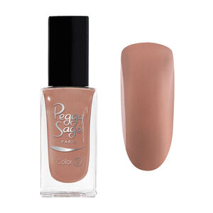 Vernis &agrave; ongles nude dentelle