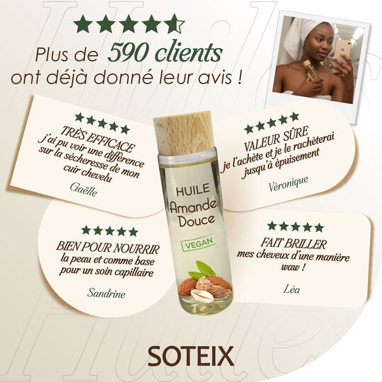 Huile d'amande douce