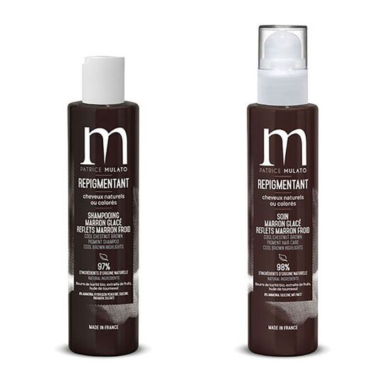 Rituel repigmentant shampooing + soin marron glac&eacute;