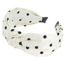 blanc &agrave; pois