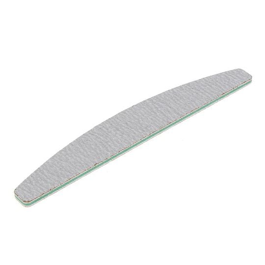 Lime demi-lune zebra pour ongles artificiels 100/180 : Grain moyen / fin