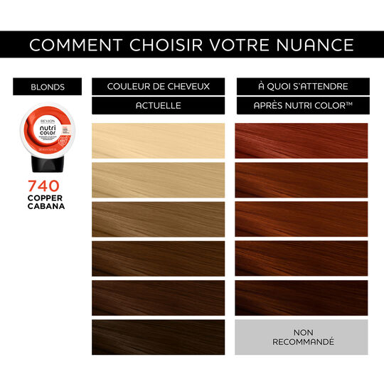 Masque nutri color 740 - copper cabana