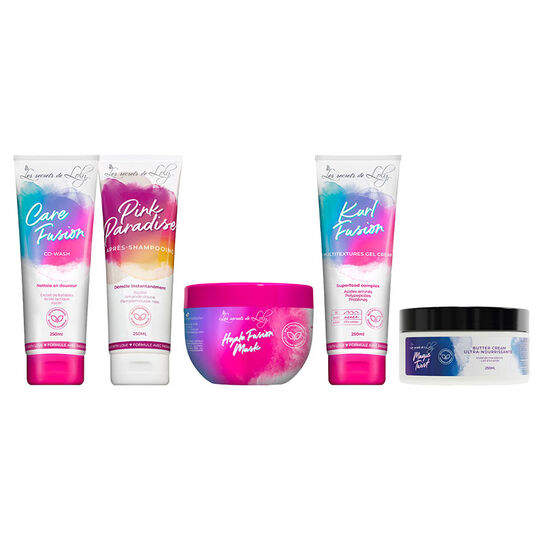 Rituel pour cheveux multi-textur&eacute;s fris&eacute;s cr&eacute;pus