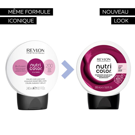 Masque nutri color 200 - plum pop
