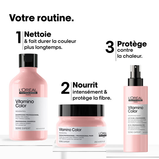 Lait 10 en 1 sans rin&ccedil;age Vitamino Color