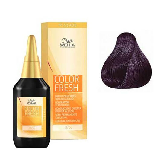 Color Fresh 3/66 ch&acirc;tain fonc&eacute; violine intense