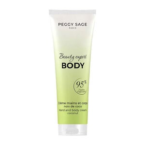 Cr&egrave;me mains et corps noix de coco Beauty Expert Body