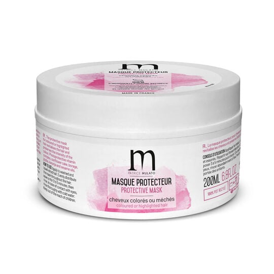 Masque protecteur pour cheveux colorés ou méchés,  Masque protecteur pour cheveux colorés ou méchés