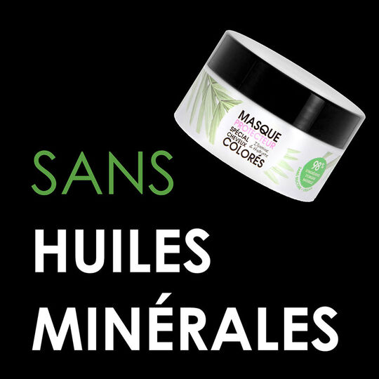 Masque protecteur cheveux colorés Gamme Nature,  Masque protecteur cheveux colorés Gamme Nature