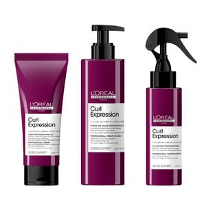 Trio coiffant pour cheveux frisés à crépus Curl Expression,  Trio coiffant pour cheveux frisés à crépus Curl Expression