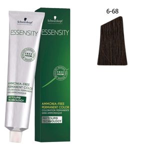 Coloration sans ammoniaque Essensity 6-68 blond fonc&eacute; chocolat rouge