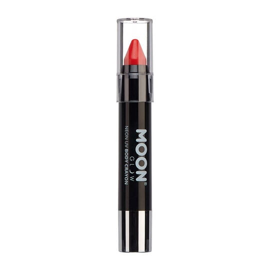 Crayon n&eacute;on corps et visage Moon Glow rouge