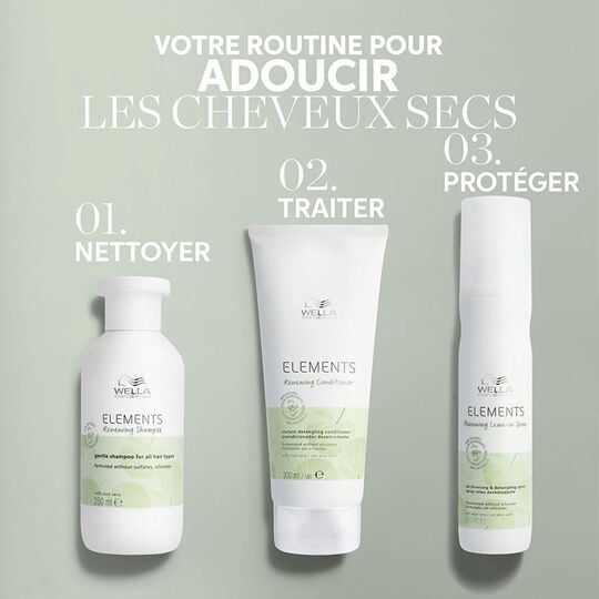 Shampooing r&eacute;g&eacute;n&eacute;rant pour cuirs chevelus normaux &agrave; gras Renewing Elements 250ml