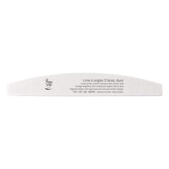 Lime &agrave; ongles 2 faces lavable ongles naturels 100/180