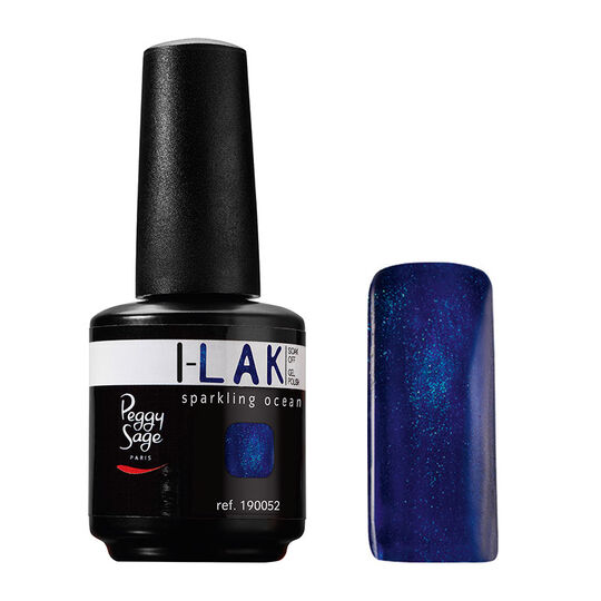 Vernis semi-permanent I-Lak 15 ml sparkling ocean