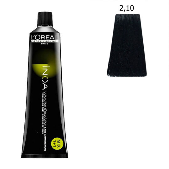 Inoa Coloration sans ammoniaque 2.1 bleu profond