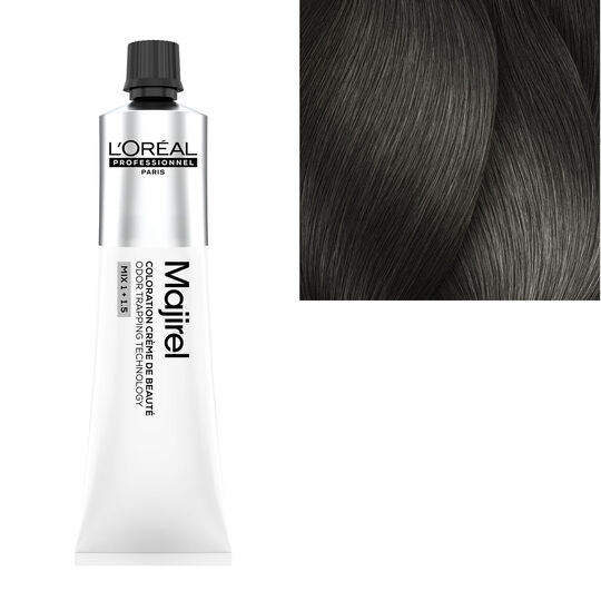 Coloration cr&egrave;me de beaut&eacute; Majirel CC 6.1 blond fonc&eacute; cendr&eacute;