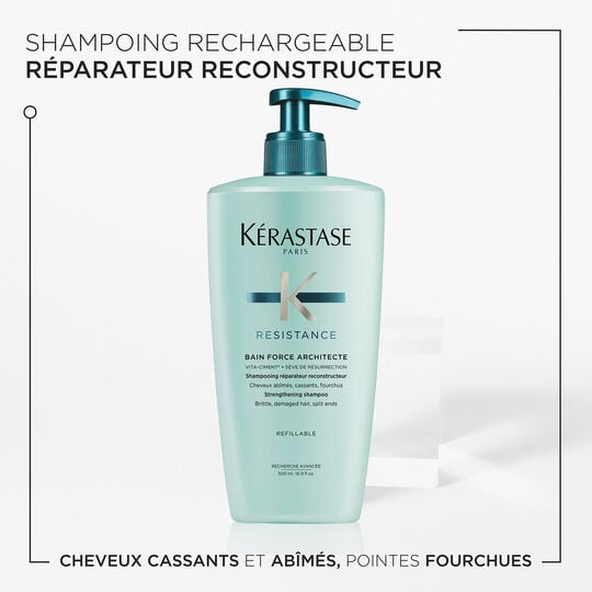 Bain Force Architecte R&eacute;sistance 500 ml rechargeable