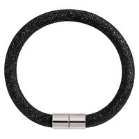 Bracelet strass filet noir