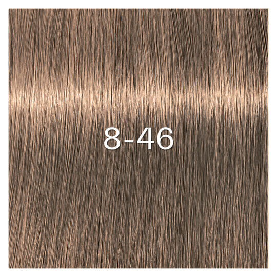 Coloration Igora Zero Amm 8-46 blond clair beige marron