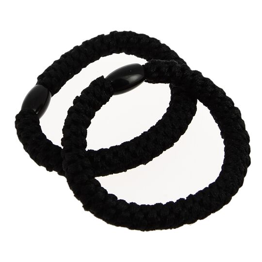 &Eacute;lastiques tiss&eacute;s sans m&eacute;tal noir