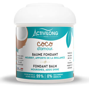 Baume fondant cheveux secs et texturés Coco d'amour,  Baume fondant cheveux secs et texturés Coco d'amour