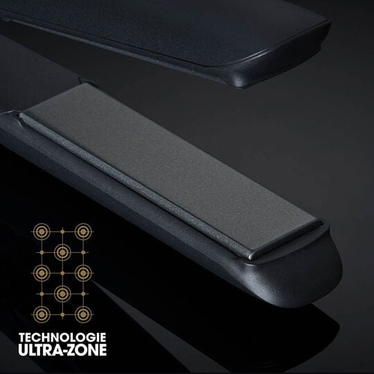 Coffret d'Exception styler Gold avec brosse plate avec pochette ronde