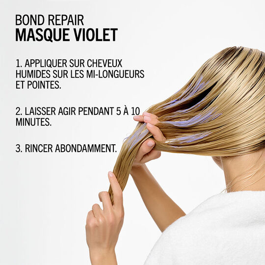 Masque violet Blondme Bond Repair Neutralisant 500ml