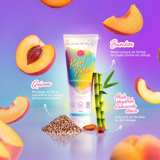 Cr&egrave;me coiffante Superfood Milk Kurl Potion