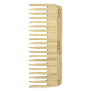 Peigne en bambou 17,8 cm,  Peigne en bambou 17,8 cm