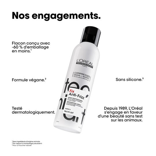 Spray anti-humidit&eacute; Fix Anti-Frizz Tecni.Art