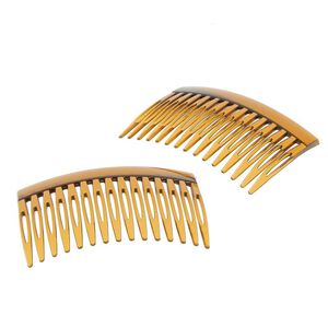 Peigne ornement moyen marron,  Peigne ornement moyen marron