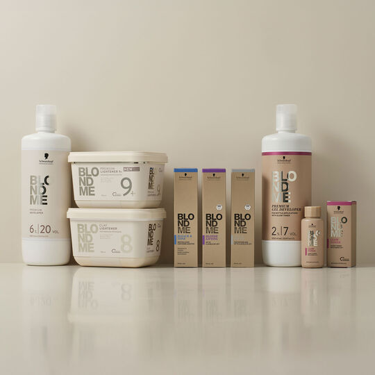 R&eacute;v&eacute;lateur Premium Blondme 20 volumes / 6% 1L