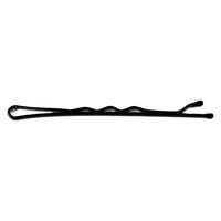 Pince guiche ondul&eacute;e 5cm noir