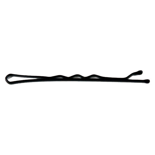 Pince guiche ondul&eacute;e 5cm noir
