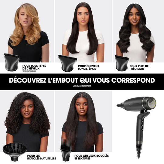 S&egrave;che cheveux Speed avec diffuseur et spray protecteur